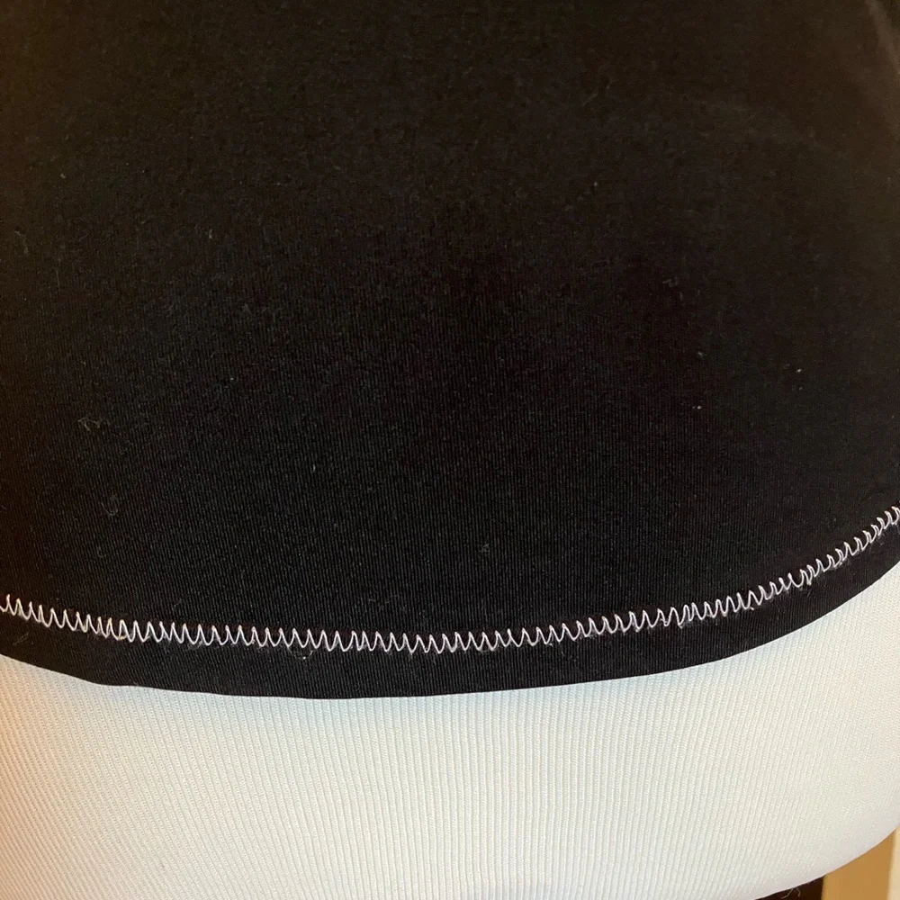 Vintage RAYURE Paris Black Top - Picture 7 of 14